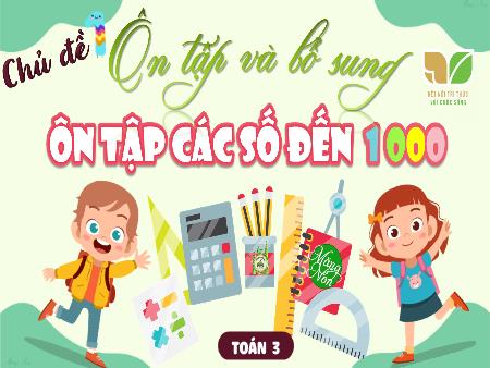 Bài giảng Toán 3 (Kết nối tri thức) - Chủ đề: Ôn tập và bổ sung - Bài 1: Ôn tập các số đến 1000